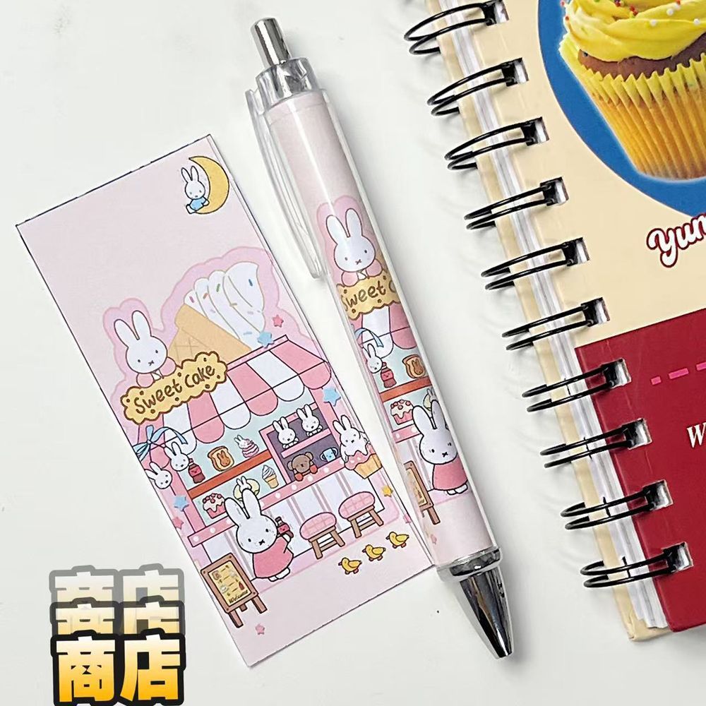 Pulpen Gel Miffy Rabbit Baru W - School Supplies ulasan dan harga