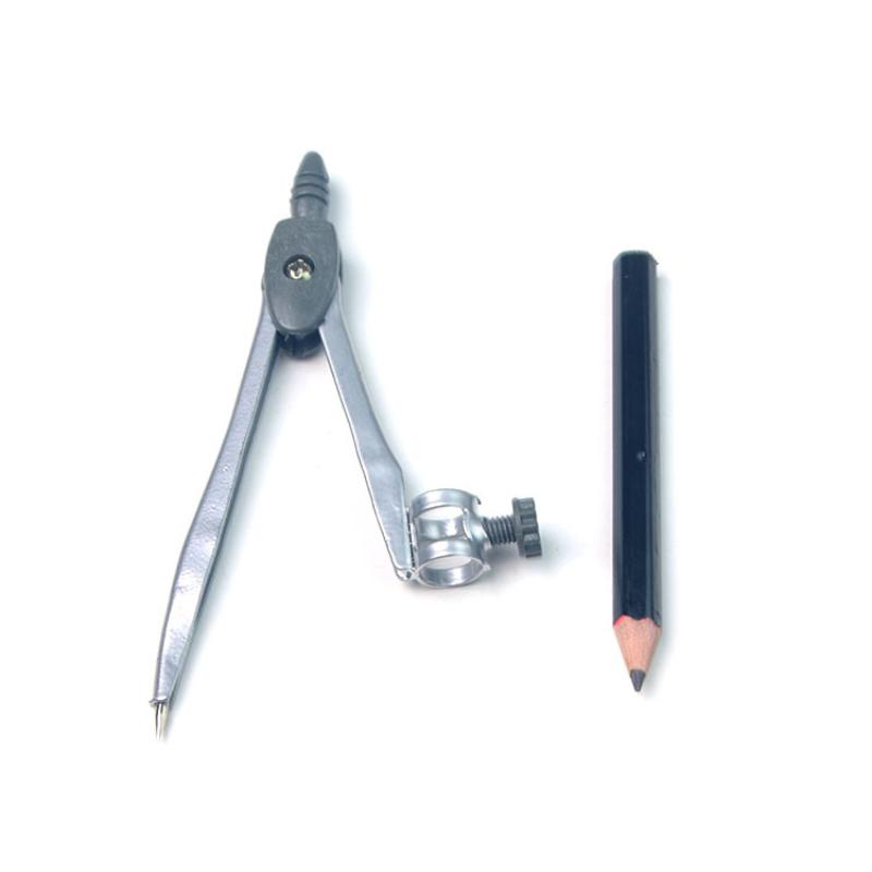 Set Kompas dengan Pengunci Log - Math Geometry Set With Compass ulasan dan harga