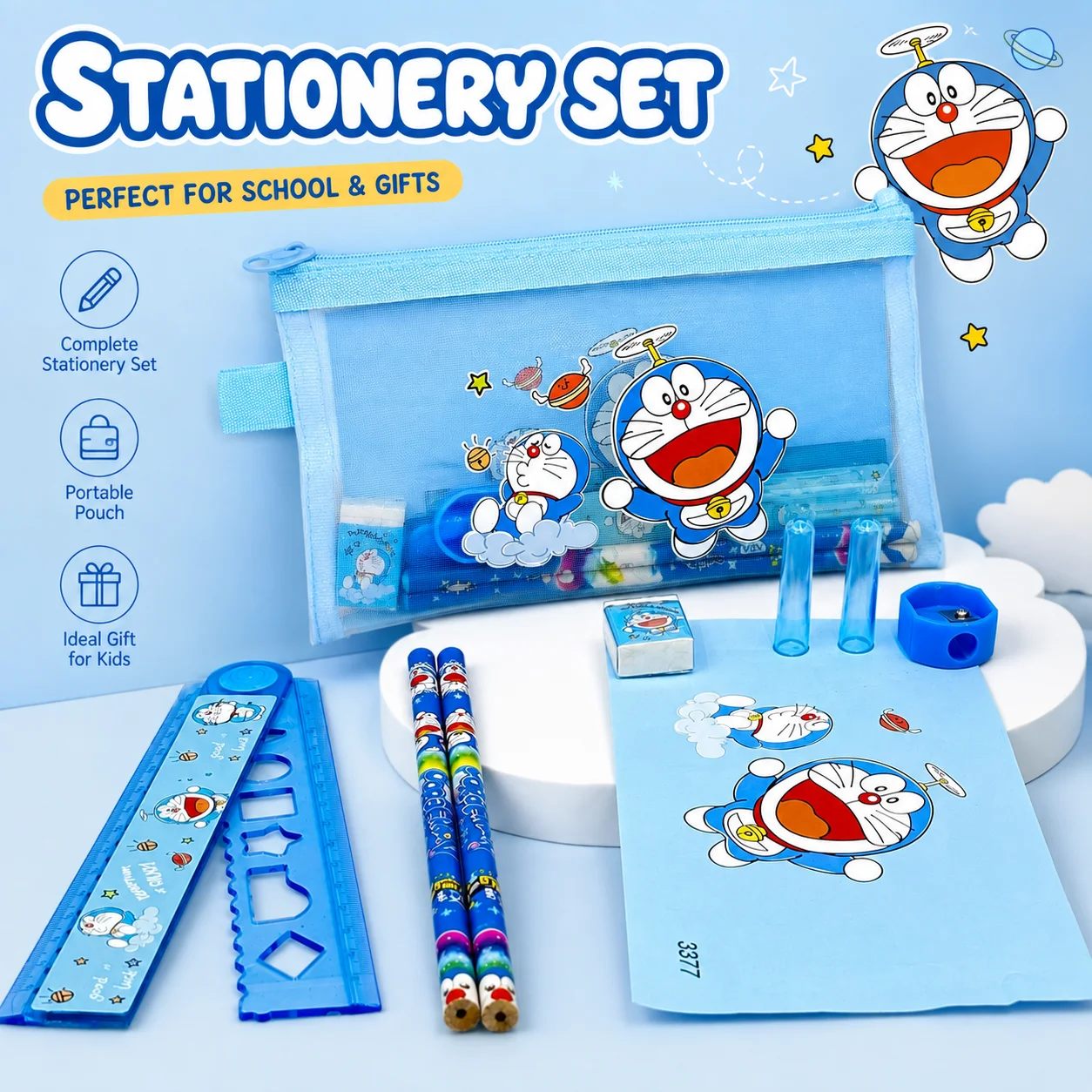 Set Alat Tulis Anak-anak denga - School Supplies ulasan dan harga