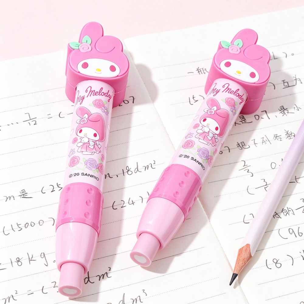 Penghapus Karet Model Pena San - Retractable Eraser Pen Click ulasan dan harga