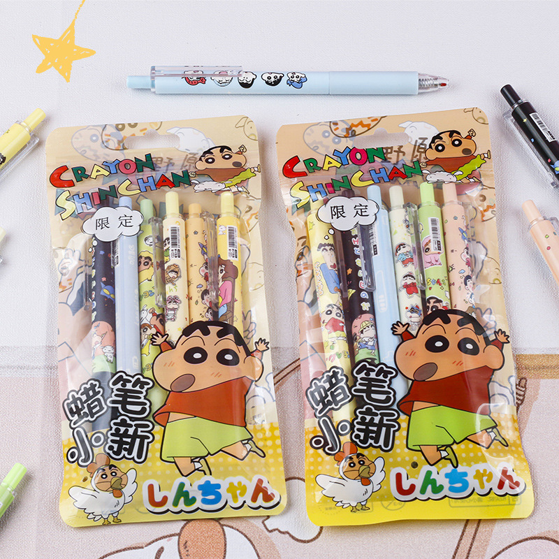 Pena Klik Hitam dengan Motif K - School Supplies ulasan dan harga